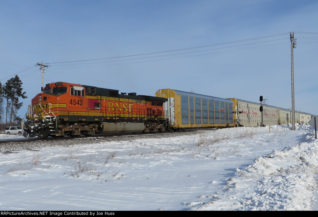 BNSF 4542 DPU